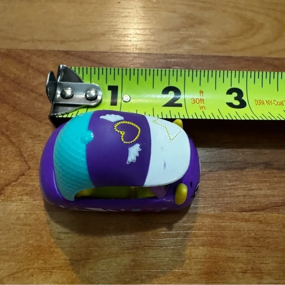 Moose Shopkins Season 2 Cutie Cars CRUISEY CAP Rare Shopkins Purple Car 2”